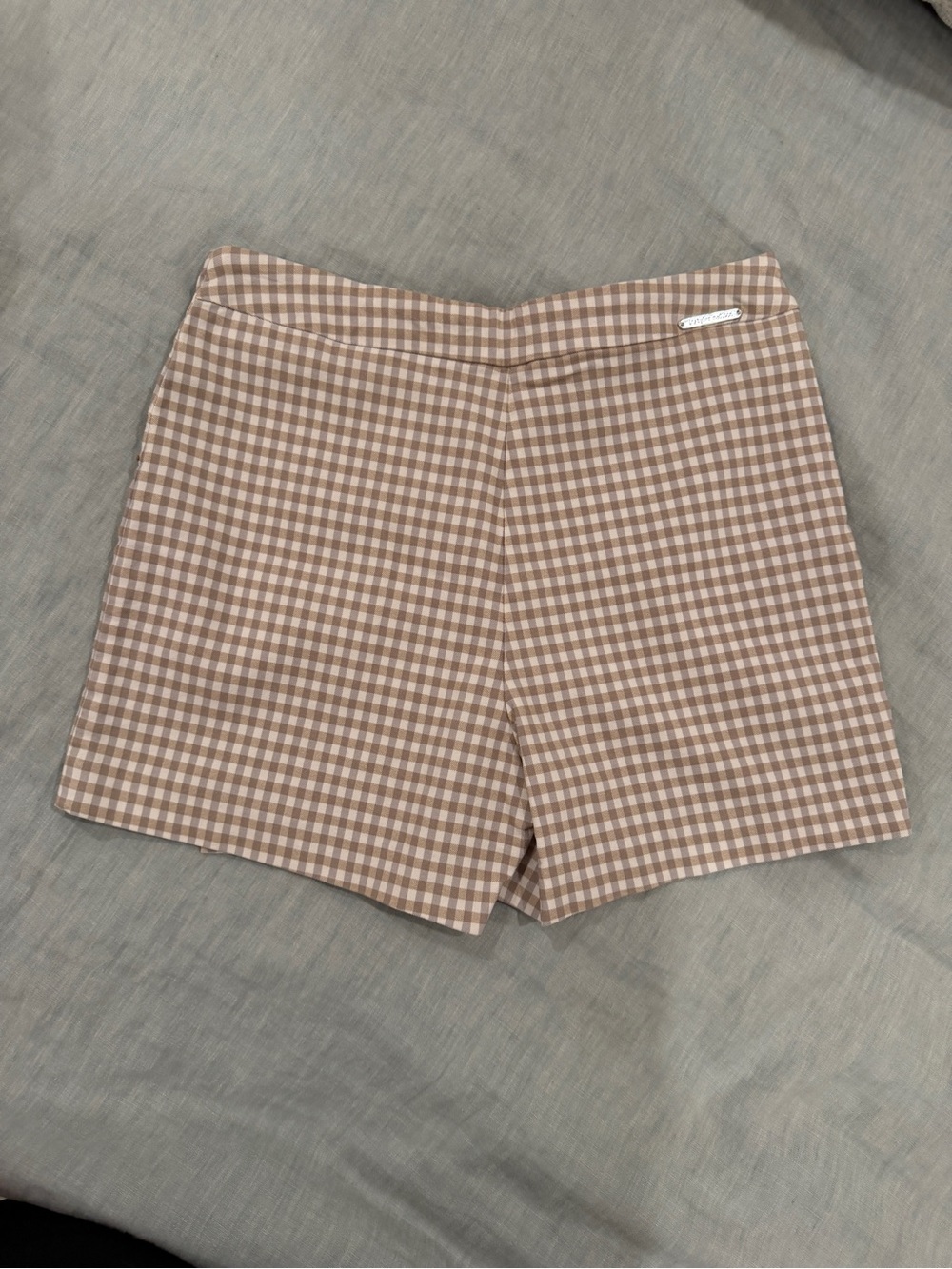 iltm Stretchy Gingham Shorts/skort Size M